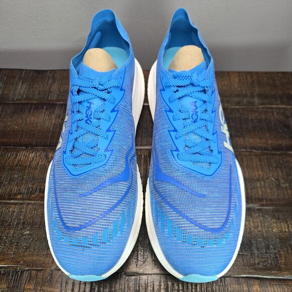 NEW Hoka One One Mach X 2 Mens Size 13 D Running Shoes 1155119 SYWR Blue White - Picture 2 of 12